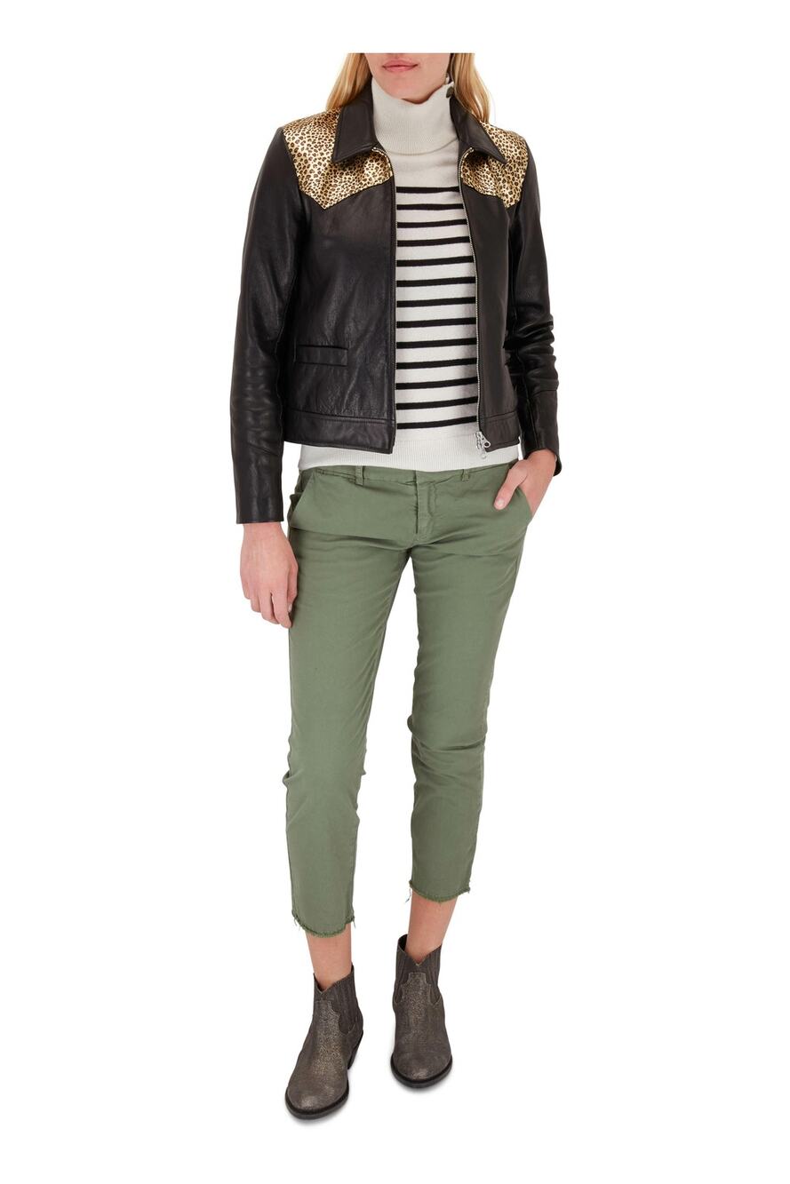 Nili Lotan East Hampton Camo Green Pant Size 4 New